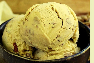 Walnut Dessert — Black Walnut Ice Cream