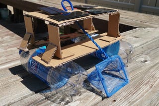 How I Built a Solar Energy Powered Cleaning Boat