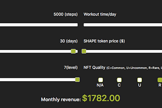 A new tool helps you understand how much you’ll earn with the inSHAPE App