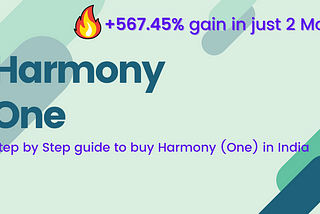 How and Where to buy Harmony (One) in India: A step by step Guide