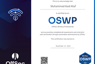 Passing OffSec’s OSWP Exam (Review)