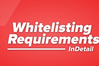 Whitelisting Requirements on ArtMemoir;