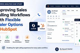Business Analysis Case Study: Solving Diverse Sales Workflows with Flexible Dialer Options in…
