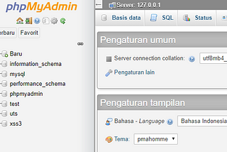 Tutorial Koneksi Database MySQL Di phpmyadmin