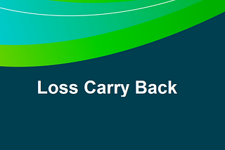 Loss carry back