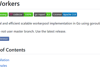 GoWorkers: A Simple & Efficient Worker Pool Implementation