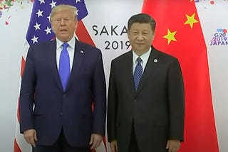 Donald Trump and his buddy Xi Jinping