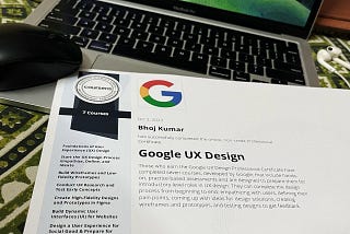 Google UX Design Professional Certificate: A Transformative Journey