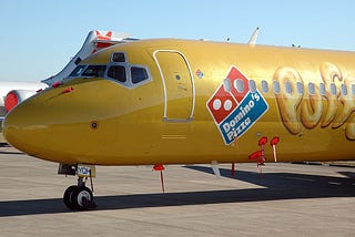 Photo of Jetstar ‘Domino’s Pizza Puffection’ logo-jet