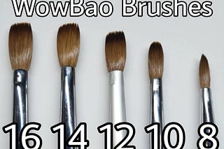An Introduction to Different Types of Acrylic Brushes
