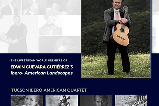 EDWIN GUEVARA GUTIÉRREZ PERFORMS IBERO-AMERICAN LANDSCAPES LIVE AT FRED FOX SCHOOL OF MUSIC CROWDER…