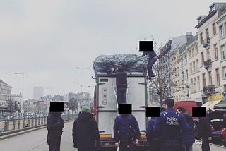 Yesterday we chased a bike thief from Paris to Brussels