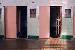 Prison doors