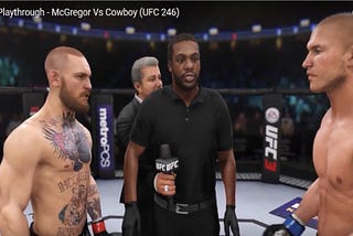 The excitement leading up to UFC 246 (Main Event — McGregor vs. Cowboy)