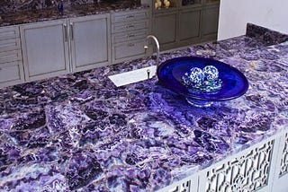 Purple Amyhtehst Kitchen Countertops