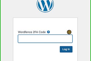 Quick tip: Use 2FA on your website log in.