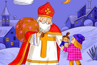 Saint Nicholas is the True Santa, but not Claus