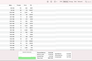 Memory (RAM Usage)