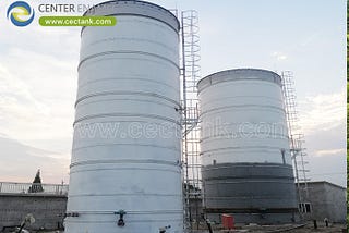 Center Enamel Welded Steel Tanks are Durability and Customization for a Wide Range of Applications