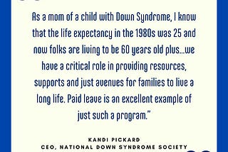Individuals with Developmental Disabilities and their Caregivers Eligible for Paid Leave Benefits
