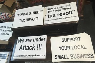 Saving Toronto’s Small Businesses and Main Streets with Intelligent Tax Reforms