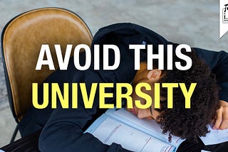 Avoid THIS University