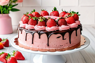 Chocolate Strawberry Cake