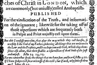 A Confessional People: A Brief Examination of the Use of Confessions of Faith within Baptist…