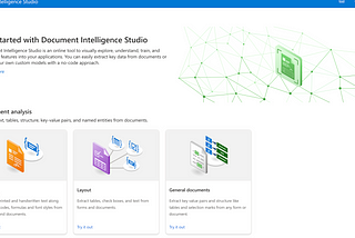 How to Use Document Intelligence Studio and Azure to Extract a JSON file from a PDF