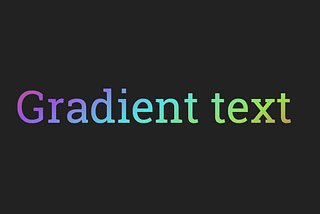 Gradient text in Unity