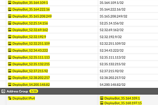 Automate IP address objects updating in Fortinet using GCP, python and serverless