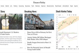 Interactive Content for Financial Market News: A Rising Engagement Force