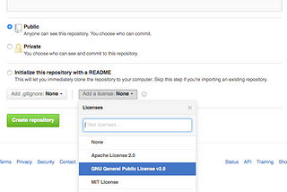 What license should I choose for a GitHub repository?