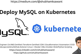 Deploy MySQL on Kubernetes