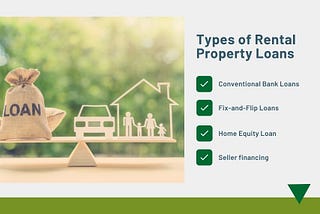 What types of loans are offered for Financing Rental Property?