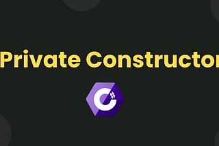 private constructor in c#