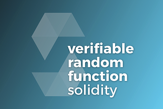 Announcing our Verifiable Random Function (VRF) library in Solidity
