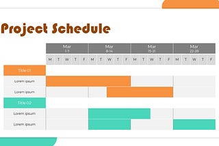 Top 5 Project Schedule Template Examples