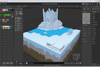 How I build a SandBox game with MagicaVoxel