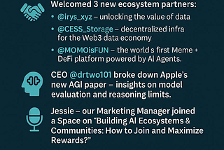 Codatta Weekly Recap (June 9–13): Igniting the Future of AI and Web3