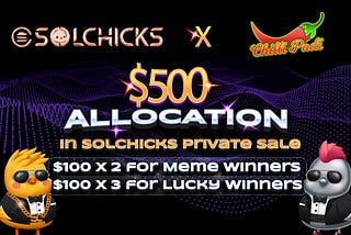 SolChicks Private Sale Allocation Giveaway