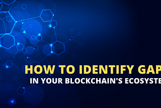 How to Identify Gaps in Your Blockchain’s Ecosystem