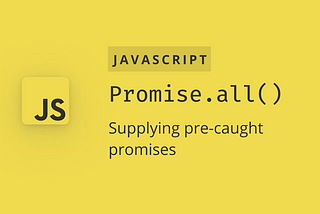 Promise.all() — Handle all rejected promises