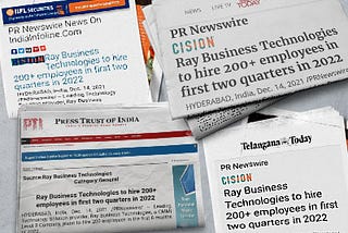 Ray Business Technologies to hire 200+ employees in first two quarters in 2022