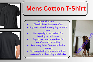 Mens Cotton T- Shirt