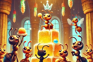 When Ants Go Marching