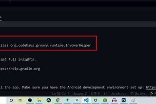 SOLVED Could not initialize class org.codehaus.groovy.runtime.InvokerHelper