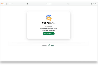 Free tools to giveaway vouchers