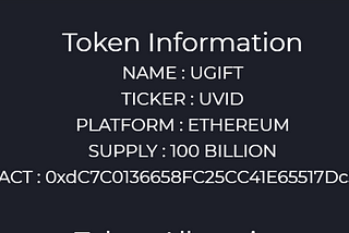 Claim’s and Get 50K Ugift Token