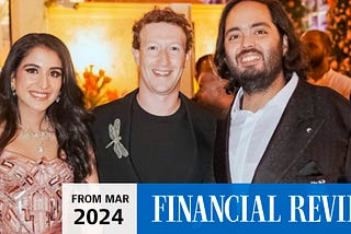 Why the Ambani wedding helps the Indian-American brand